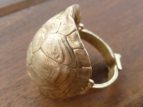 Turtle Ring in Natural Bronze: 7 / 54