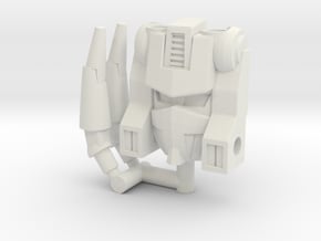 Sari Titanmaster Face (Titans Return) in White Natural Versatile Plastic