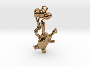 Balloon Bunny in Polished Brass