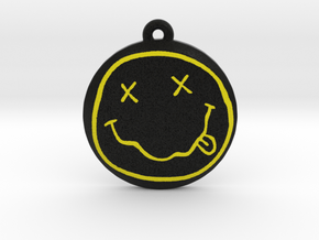 Nirvana Logo Pendant / Ornament in Full Color Sandstone