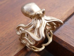 Octopus Ring in Natural Bronze: 7 / 54