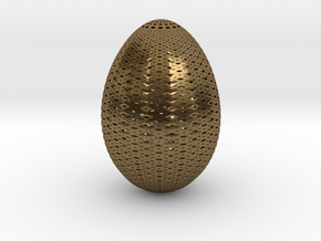 Designer Egg 3 in Natural Bronze