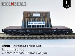 Thermohaube Krupp-Stahl (I 1:32) in White Natural Versatile Plastic