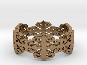 Rose Vines (Size 4-5) in Natural Brass: 5.75 / 50.875