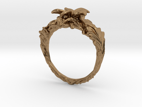 Yazmin Ring in Natural Brass: 4 / 46.5