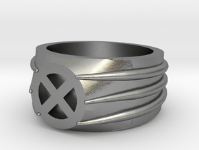 Xmen Ring in Natural Silver