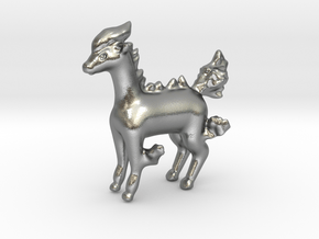 Ponyta in Natural Silver