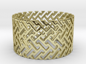 Woven Ring (Size 11.25-13) in 18k Gold: 11.25 / 64.625