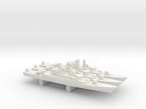 Alvand-class frigate (w/ C-802 AShM) x 3, 1/1800 in White Natural Versatile Plastic
