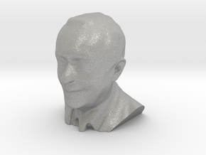 Marcelo Rebelo de Sousa 3D Model in Aluminum