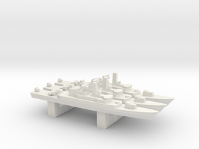 Alvand-class frigate (w/ C-802 AShM) x 3, 1/3000 in White Natural Versatile Plastic