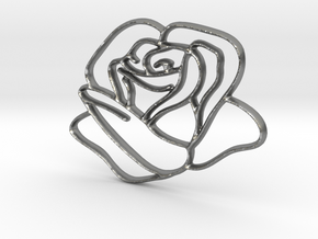 Rose Pure in Natural Silver