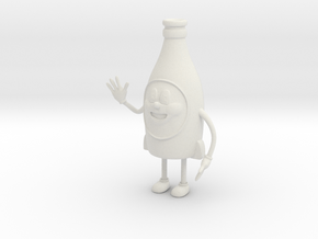 Fallout 4 Nuka Cola Bottle figure in White Natural Versatile Plastic
