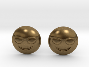Sunglasses Emoji in Natural Bronze