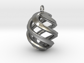 Conspire Pendant in Natural Silver