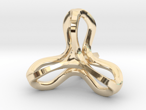 Tetraframe in 14K Yellow Gold