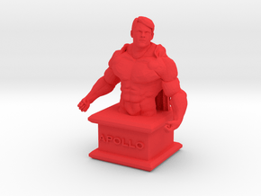 HeroesTCG.com Apollo Micro Bust in Red Processed Versatile Plastic