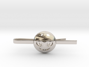 Nerd Tie Clip in Rhodium Plated Brass