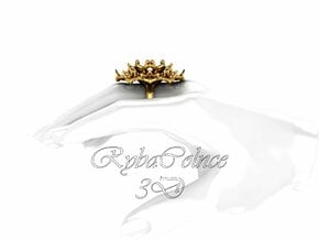 Ring / size 10 HK / 5 US (16.1 mm) in 14K Yellow Gold