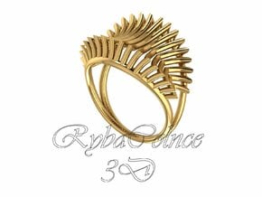 Ring The Iroquois\knuckle/size 16HK Model / 8 US ( in 14K Yellow Gold