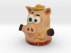 Three Little Pigs Puppet 003 in Full Color Sandstone