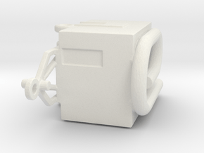 1/144 Scale M32C-10 GSE Air Conditioner in White Natural Versatile Plastic