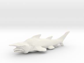 Goblin Shark  in White Natural Versatile Plastic
