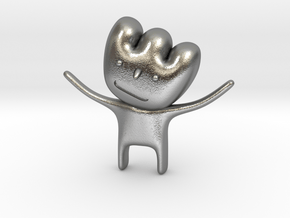 Bubble Head in Natural Silver: 1:110