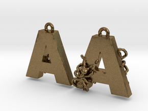 A Is For Ants in Natural Bronze