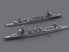 IJN CL Natori [1941] in White Natural Versatile Plastic: 1:1800