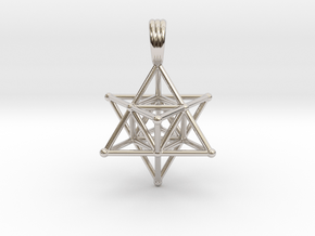 MERKABAH (pendant) in Platinum