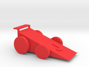 COOL FAST RACE CAR!! in Red Processed Versatile Plastic