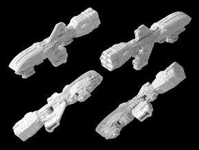 (Armada) Assault Frigate Mk I Type IV in White Natural Versatile Plastic