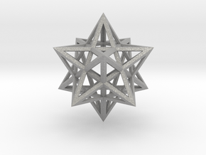 Stellated Dodecahedron 1.6" in Aluminum