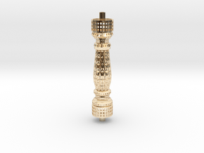 Baluster Root3 in 14K Yellow Gold