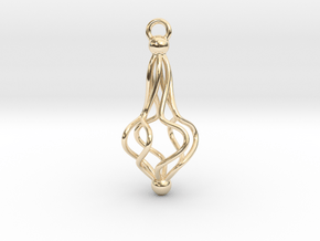 Pendant Small in 14K Yellow Gold