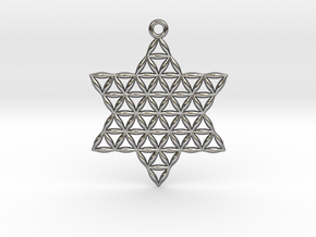 Star of Life 1.5" in Polished Silver
