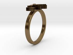 Mother-Infant Ring - Motherhood Collection in Polished Bronze: 4.5 / 47.75