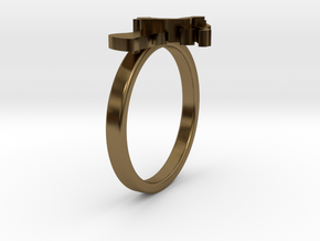 Mother-Son Ring - Motherhood Collection in Polished Bronze: 4.5 / 47.75
