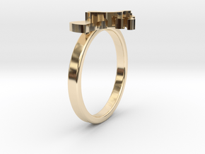 Mother-Son Ring - Motherhood Collection in 14K Yellow Gold: 4.5 / 47.75