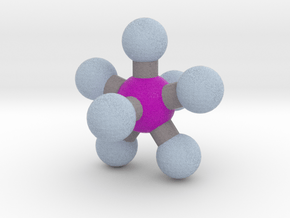 Iodine Heptafluoride (IF7) in Full Color Sandstone