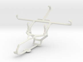 Controller mount for Steam & alcatel Pop Star - Fr in White Natural Versatile Plastic