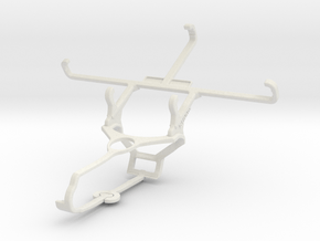 Controller mount for Steam & Asus Live G500TG - Fr in White Natural Versatile Plastic
