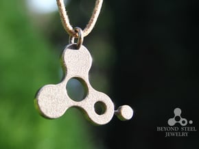 Beyond Steel Jewelry in Polished Bronze Steel
