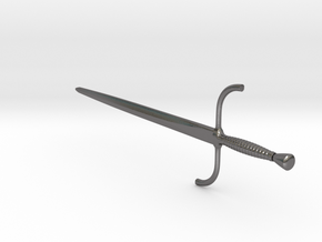 Rapier letter opener in Polished Nickel Steel