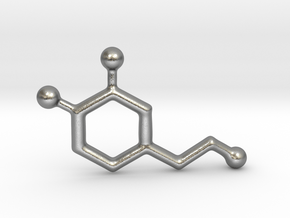 Molecules - Dopamine in Natural Silver