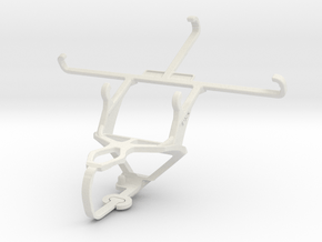 Controller mount for PS3 & BLU Studio Selfie 2 in White Natural Versatile Plastic