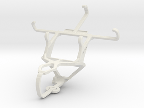 Controller mount for PS3 & Celkon A359 in White Natural Versatile Plastic