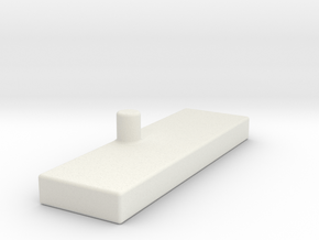Ramp Stabilizer Other Side in White Natural Versatile Plastic