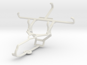 Controller mount for Steam & Lava A48 - Front in White Natural Versatile Plastic